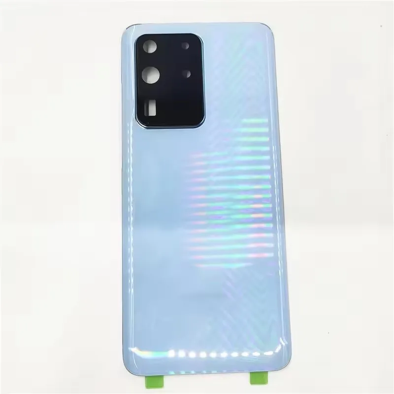 Glass Battery Back Housing Cover for Samsung Galaxy S20 Ultra G988F Rear Door with Camera Lens
