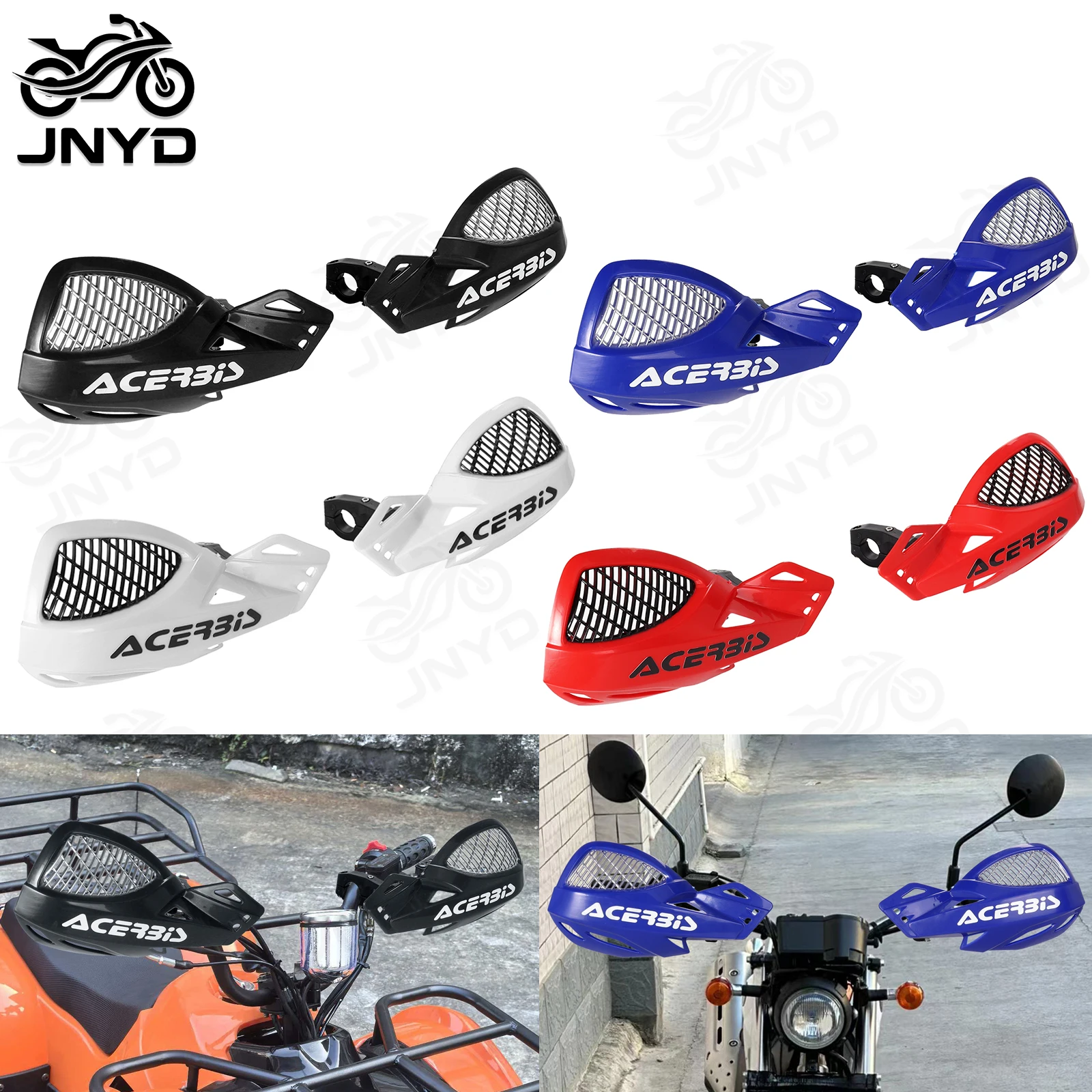 JNYD  Motorcycle Hand Guard Handguard Shield Windproof Universal Protective Gear For Kawasaki Suzuki Honda Yamaha Moto Dirt Bike