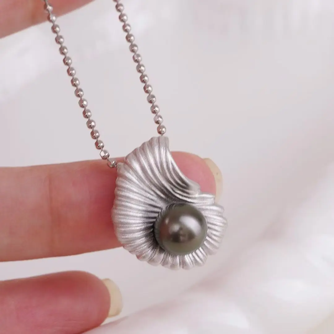 

Оптовая продажа, подвесные крепления из стерлингового серебра 925 пробы, базовые фурнитуры, крепления, фурнитура для ювелирных изделий для жемчуга 8-9 мм, 3 шт./лот