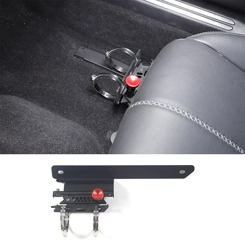 

Passenger Under Seat Fire Extinguisher Bracket 1PCS Aluminum Alloy Holder Mount For Mazda MX-5 MX5 ND 2016-2025 Car Accessories