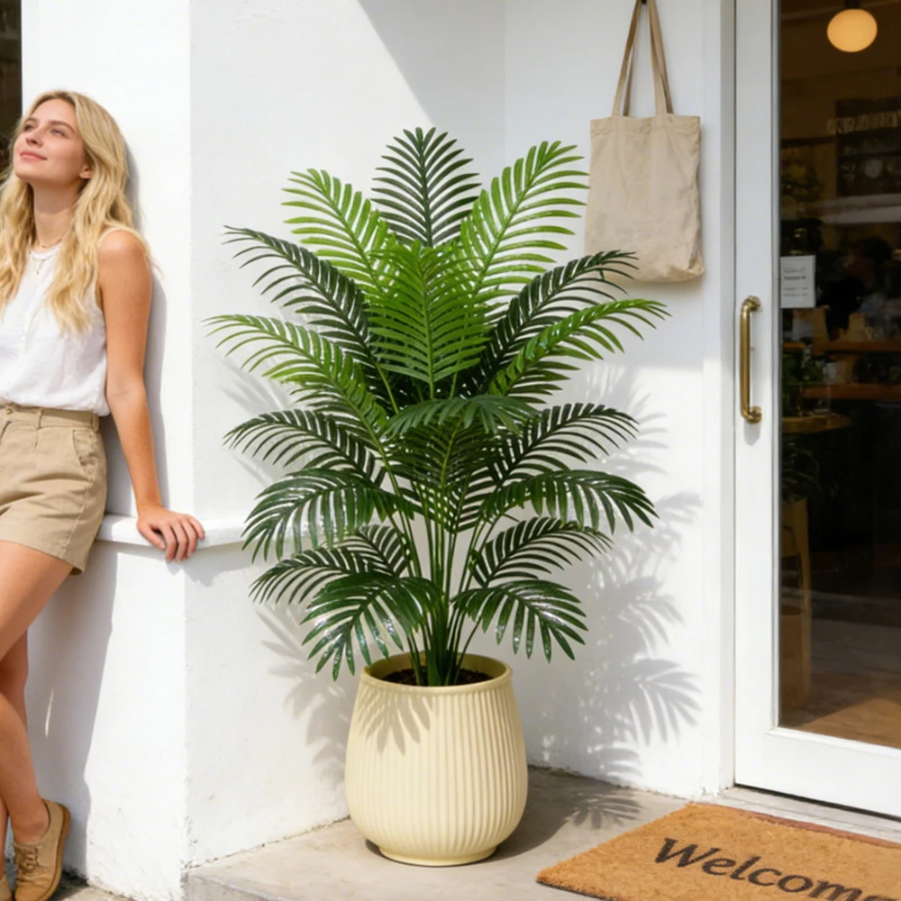 90‑120cm Large Artificial Palm - Artificial Hanging Plants ulasan dan harga