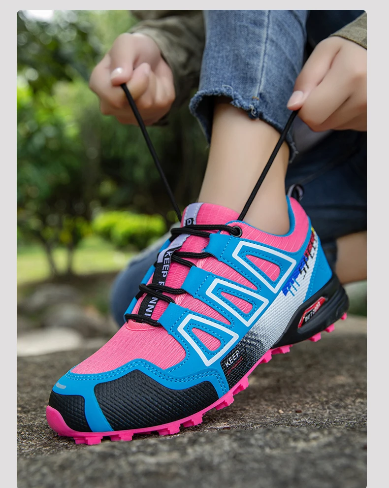 Wasserdichte Wanderstiefel für Herren und Damen, rutschfeste, atmungsaktive, leichte und langlebige Gummisohlen, geeignet für den Außenbereich – Detail 9
