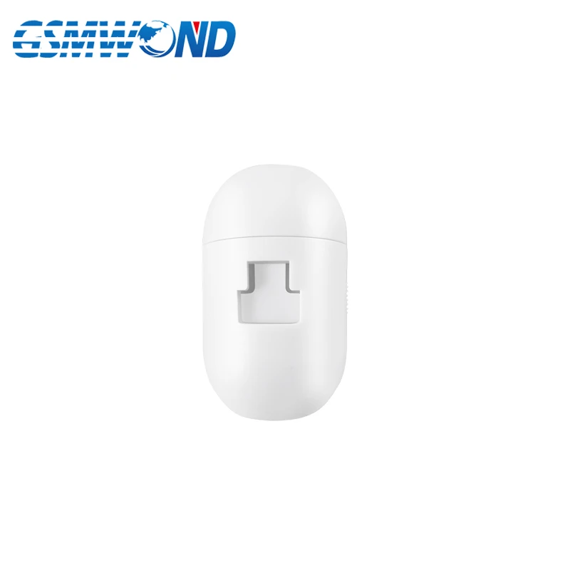 Wireless Infrared Detector 433MHz White Mini PIR Human Motion Sensor For GSM Home Security Anti-theft Alarm System