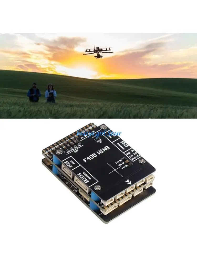 

C7AB Efficient Flying Control Module Board for Fixed-wing FPVs Models F405 Wing Flight Controllers Board with INAV Firmware