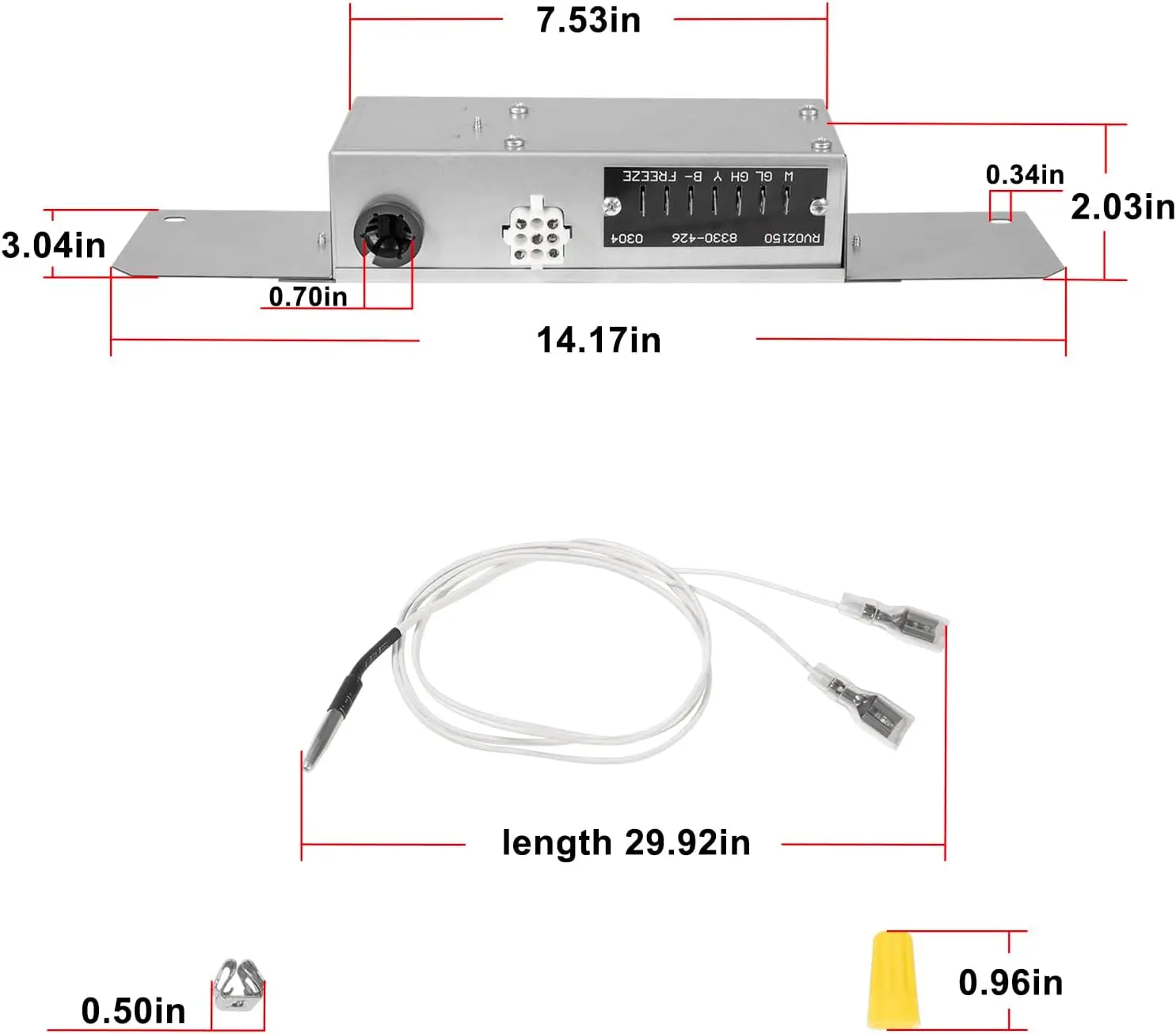 Kit de Peças de Reposição, Calor Pronto, AC Legal, Fit para Coleman Mach 15 RV, Ar Condicionado, TM 9330C755