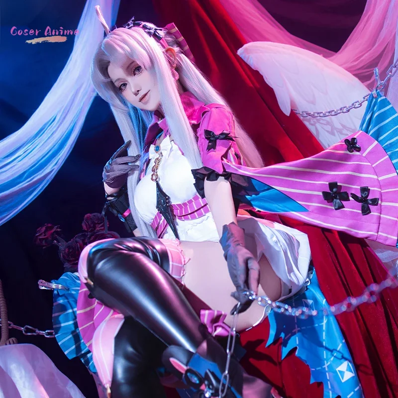 لعبة Wuthering Waves كارلوتا مونتيلي أزياء تنكرية موحدة للهالوين كرنفال حفلة عيد الميلاد لعب الأدوار الملابس الملابس