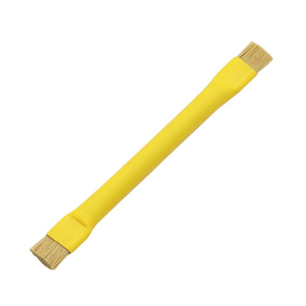 Anti StatFor IC Flux Brush for Circuit Board Cleaning with Dual End Dust Removal Brush and Heat Insulated Handle