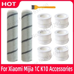 For Xiaomi Mijia 1C K10 Handheld Wireless Vacuum Cleaner Hepa Filter Rolling Brush Replacement RollerBrush Parts Brushes