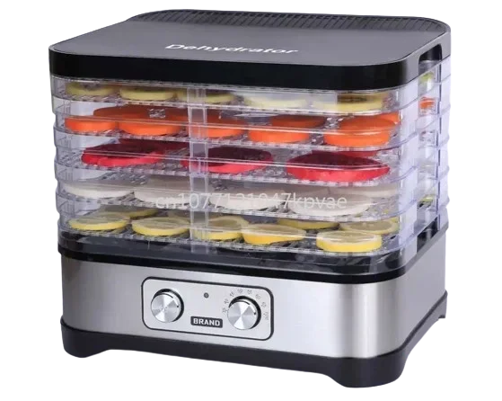 Big Space 48 Dial Timer 360 Degree Food Dehydrator Fruit Vegetable Dehydrator Food Dryer Special Tray