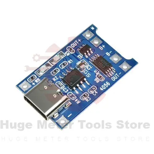 1/10pcs TP4056 Type-c USB 5V 1A 18650 Lithium Battery Charger TP4056 Module Charging Board With Protection Dual Functions Li-ion