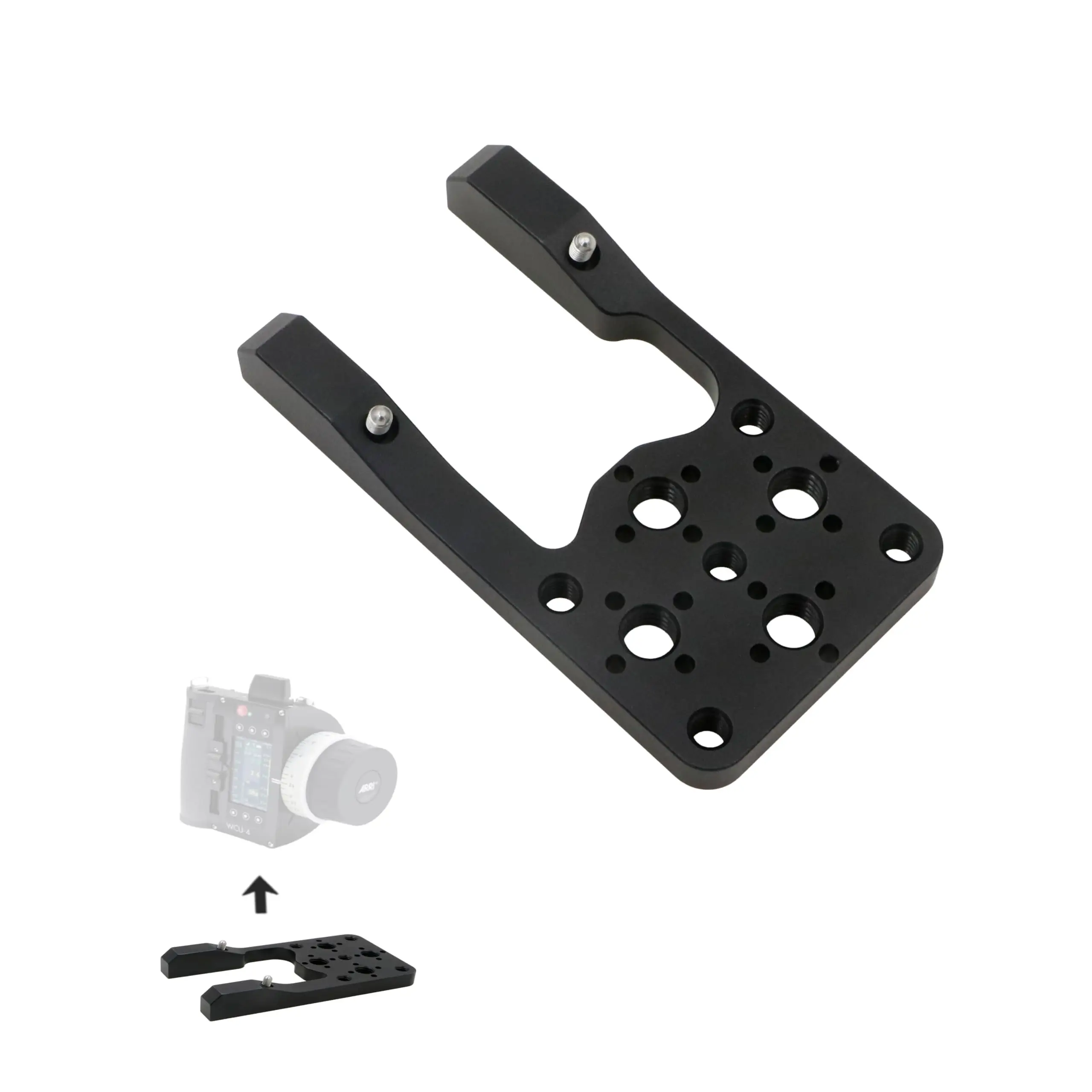 Alvins WCU-4 Base Plate Mounting kit for ARRI Wireless Focus Hand Unit with 1/4