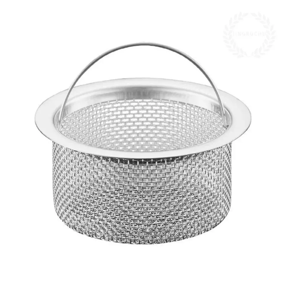 

Stainless Steel Kitchen Sink Filter: Garbage, Food Residue, and Hair Catcher To Keep Your Bathtub Clean
