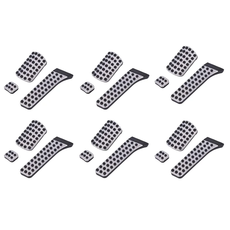 

A95E-Car Accessories For Mercedes Benz C E S Glk Slk Cls Sl-Class W203 W204 W211 W212W210 Amg,Accelerator Footrest Pad(18Pcs)