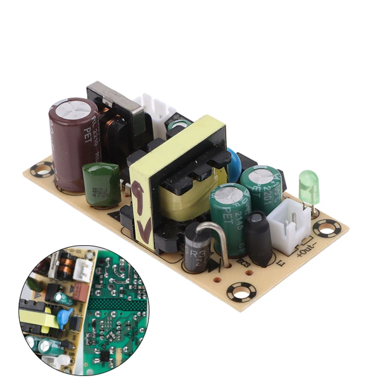 Nowy AC-DC 5 v3a 9 v1.7a 12 v1.3a 15V 1A modułu przełączający zasilanie obwód 220V do 5/9/12/15V do wymiany/naprawy 1PC