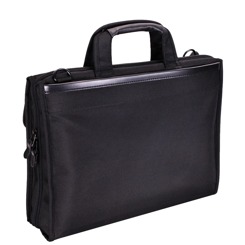 Bolsa para laptop Oxford de grande capacidade para homens, um ombro Straddle, pasta comercial, original