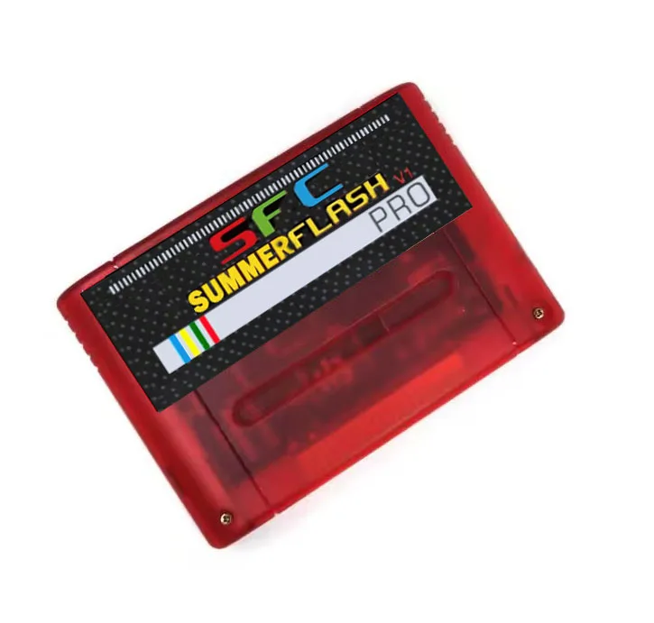 FLASH ESTATE SUPER 2500 IN 1 PLUS con memoria chip scheda 8G per console di gioco SNES Versioni giapponesi e europee