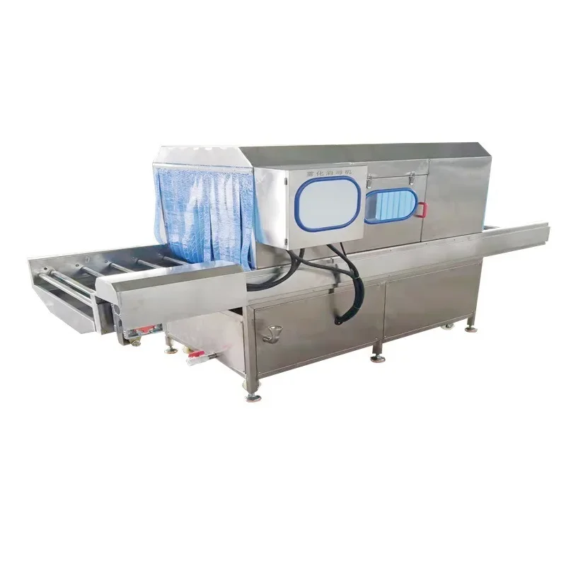 Disinfection machine for frozen food