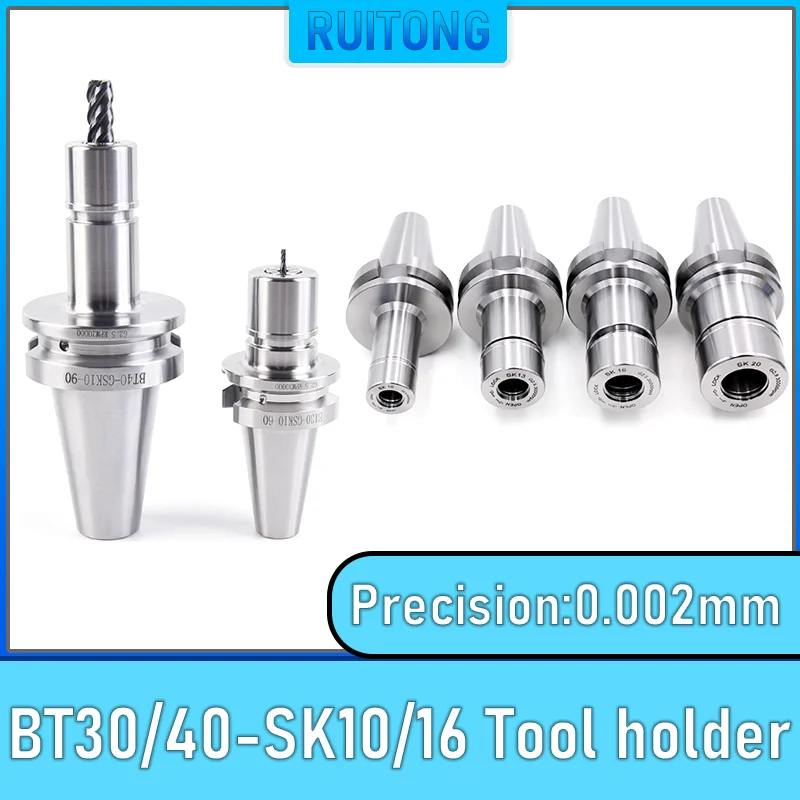 HENGMAO High Speed BT30 BT40 SK10 SK16 Tool Holders BT SK Collet Chuck Series BT Shank Tool for Machinery Tools Accessories