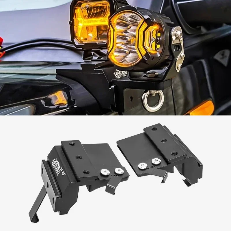 For Land Rover Discovery 4 Car A-Pillar Spotlight Expansion Bracket Aluminum Alloy Off-road Dual Light Quick-Release Light Stand