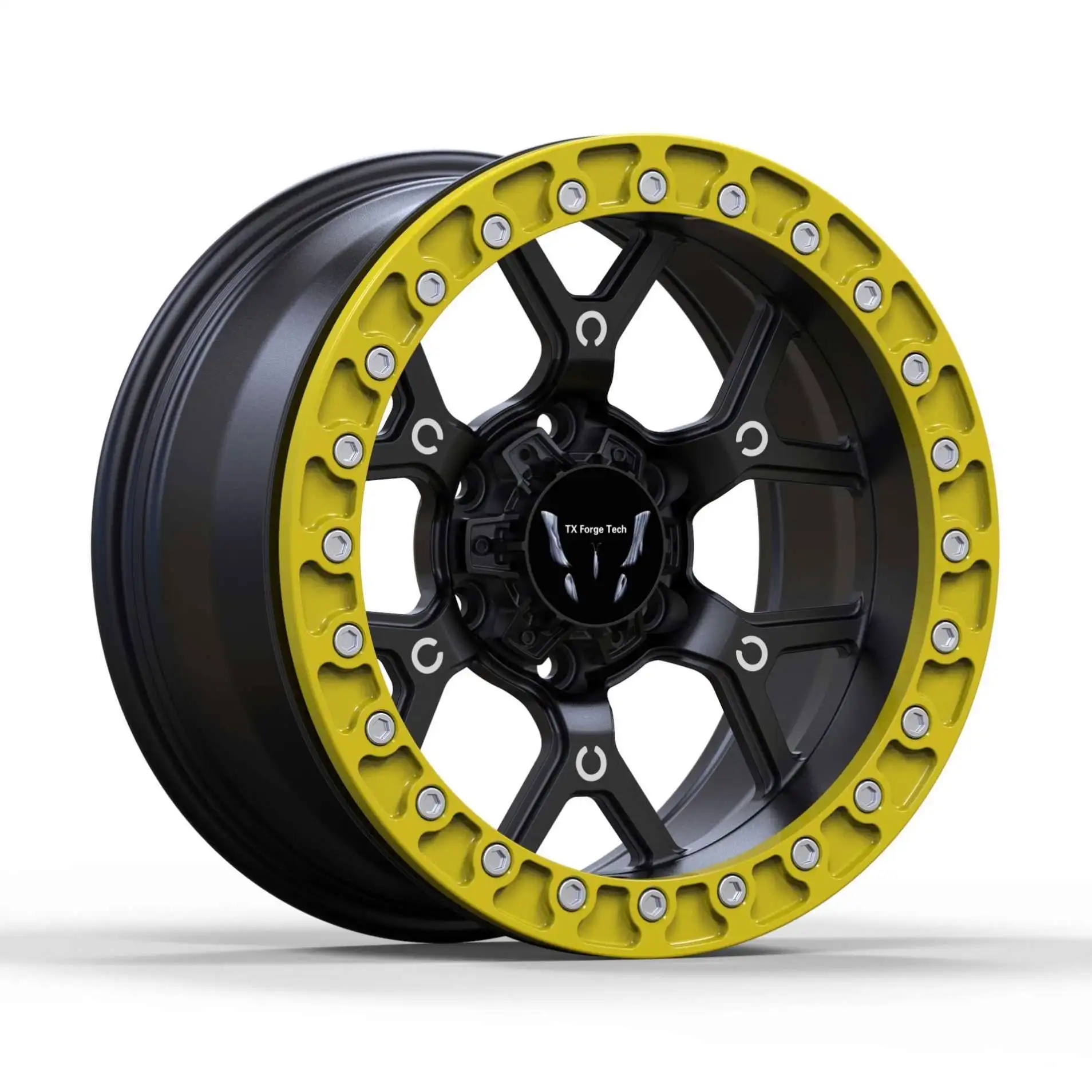 Factory CNC Custom 17-24 Inch Beadlock Alloy Forged Wheels 5x130 5x150 Passenger Off-Road Fit for SUV Jeep Bronze Finish Mesh