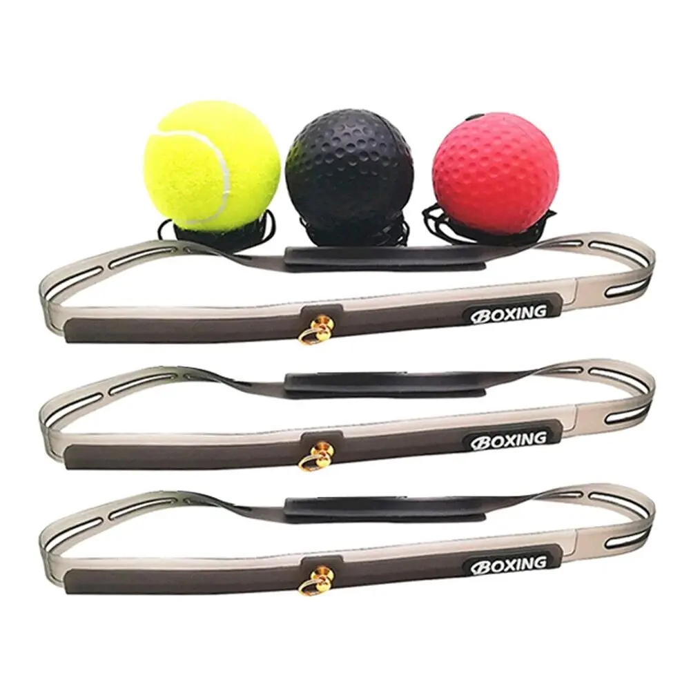 Head-Mounted PU Boxing Speed Ball for Training