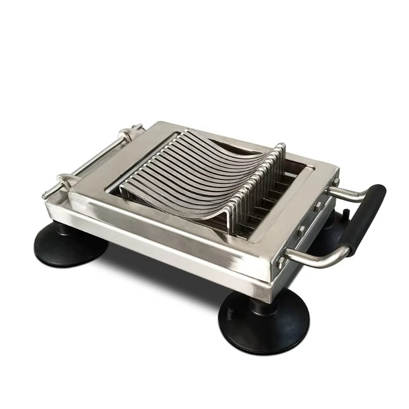 Manual Stainless Steel Fruit Vegetable Slicer Cutter Sharp Blade Adjustable Potato Tomato Onion Home Commercial Kitchen Slicer