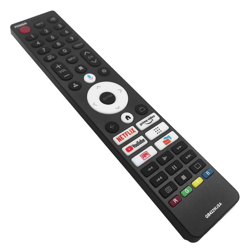 Android Bluetooth Voice GB422WJSA Remote Control For Sharp Aquos LED CHIROQLI TV Remote