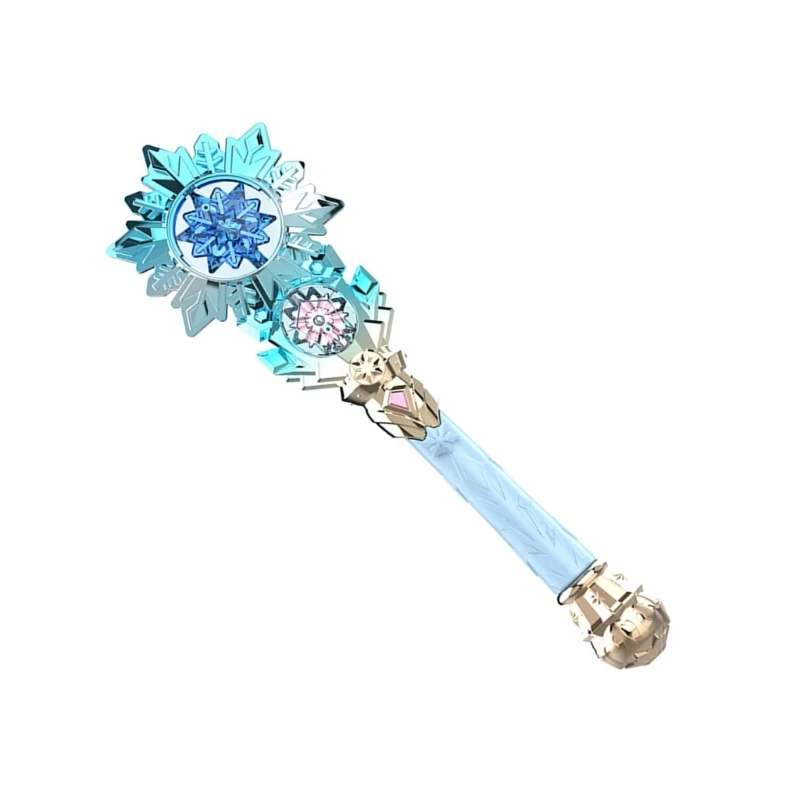 Thắp sáng cây gậy thuật LED SnowQueen Wand Child Holiday Festival Party Supplies