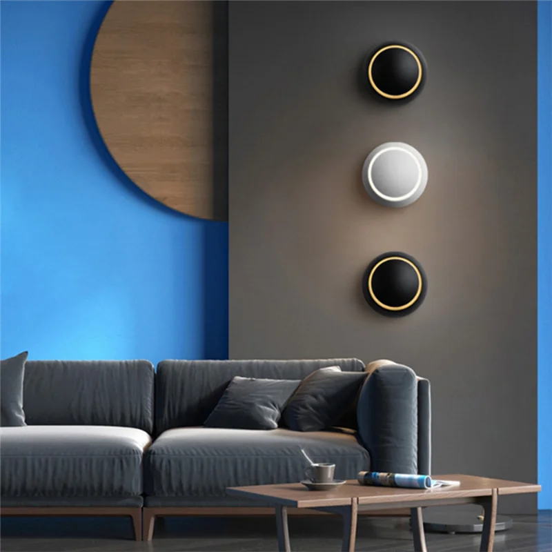

Настенный светильник ABKO-5W LED 350г. ° Вращающийся бра 85-265 В, теплый свет, 3000 К, элегантный настенный светильник