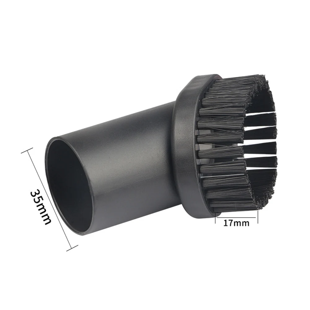 Suction Brush Vacuum Cleaner Brush Furniture Nozzle Universal 35mm Round Nozzle Vacuum Cleaner Accessories