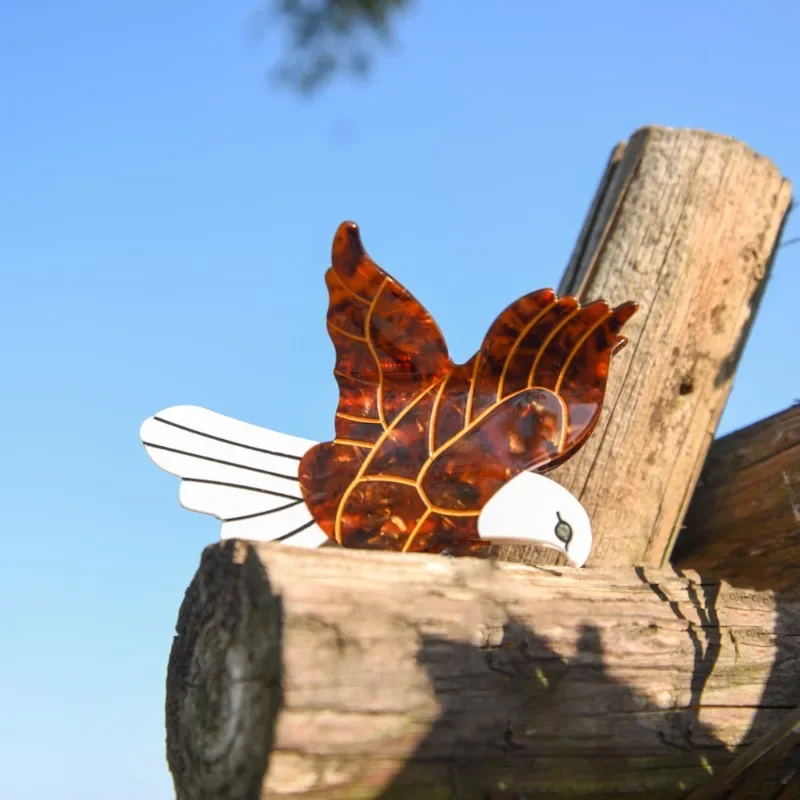 

Новая заколка для волос с изображением орла, ацетатная креативная модная заколка для волос Cool Sky King Eagle Crab для женщин и девочек, заколка для волос, аксессуары для волос