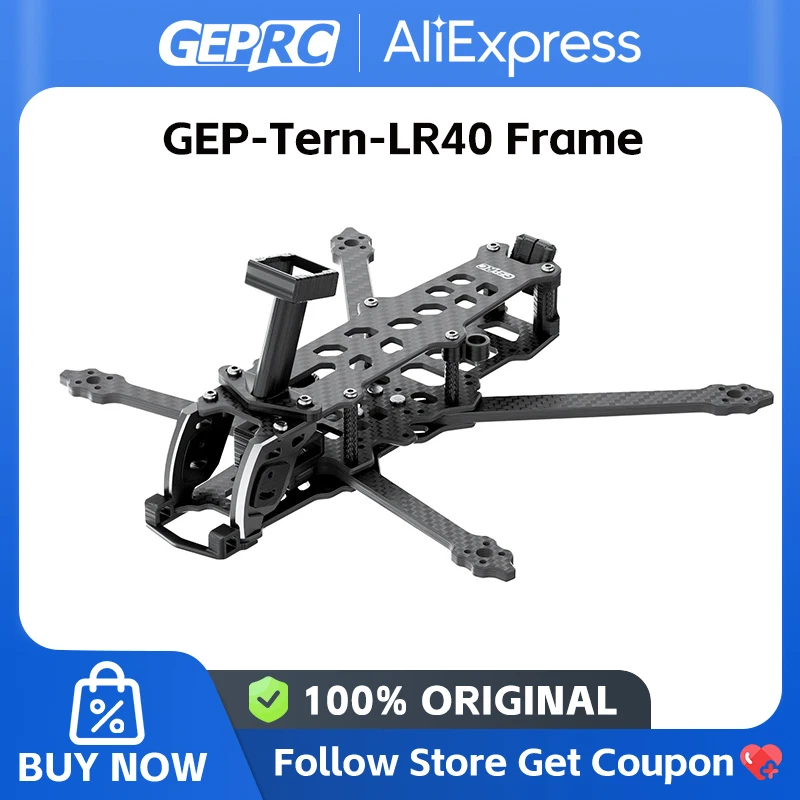 GEPRC GEP-Tern-LR40 أجزاء الإطار ملحقات المروحة قاعدة كوادكوبتر FPV حرة RC سباق الطائرة بدون طيار HD طويلة المدى FPV