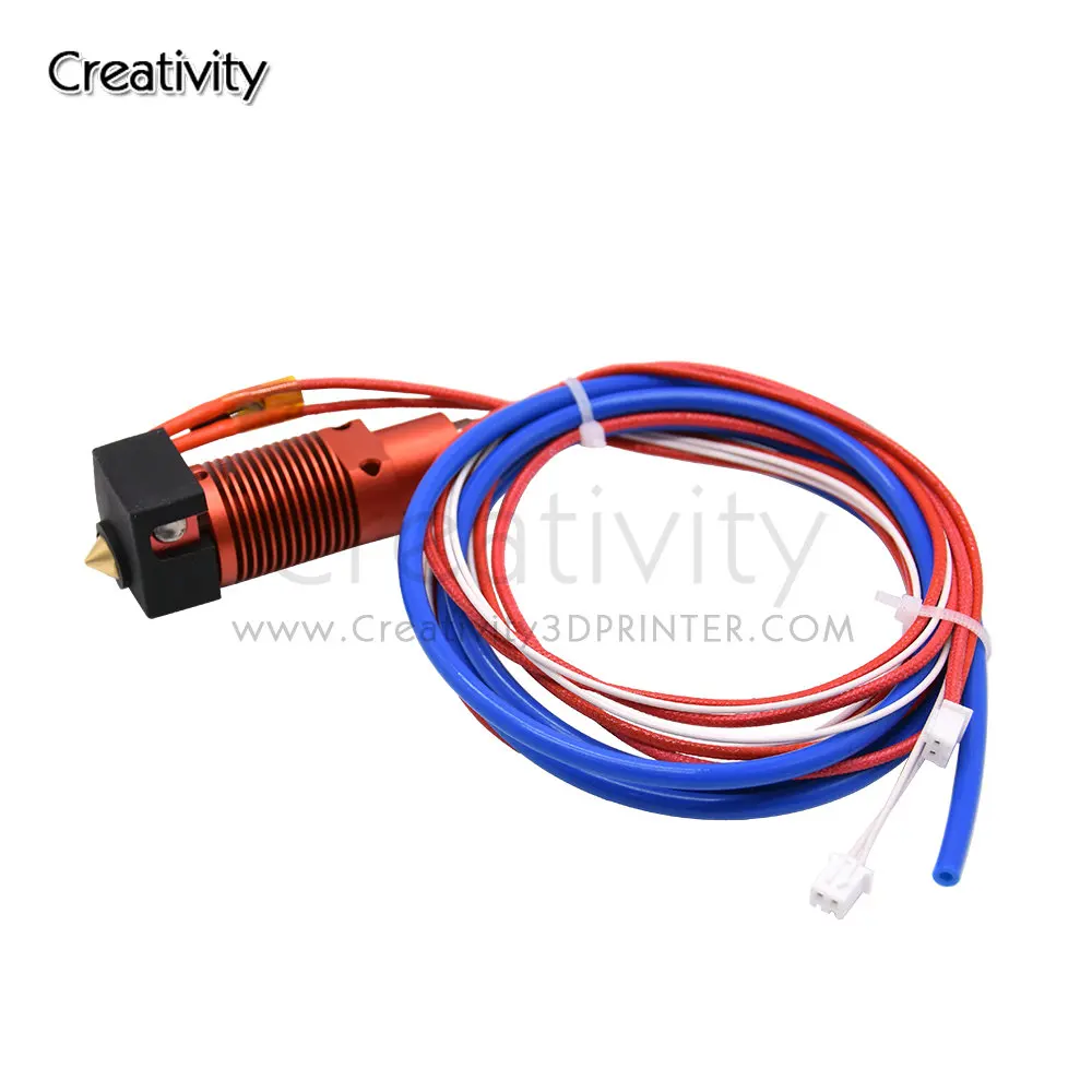 

Детали для 3D-принтера, внешний экструдер с J-образной головкой, комплект теплового блока 0,4 мм, насадка-нагреватель, Термистор для Ender3/CR10/CR-10Spro Pro