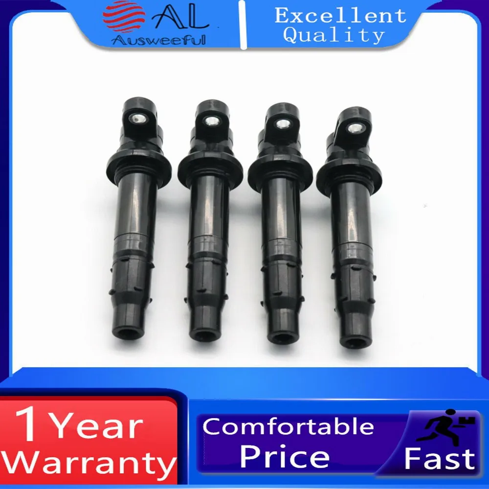 

4PCS F6T56772 23P-82310-00-00 Ignition Coil Fit For Yamaha YZF Phazer FX 500 SUPER TENERE 1200 XT1200Z 2010-2020 Suzuki DF 40 50