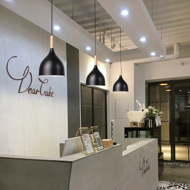 Modern Pendant Lamps Macaroon Chandelier for Restaurant Bedroom Hanging Lights Living Room Bedroom Kitchen Decor Indoor Lighting