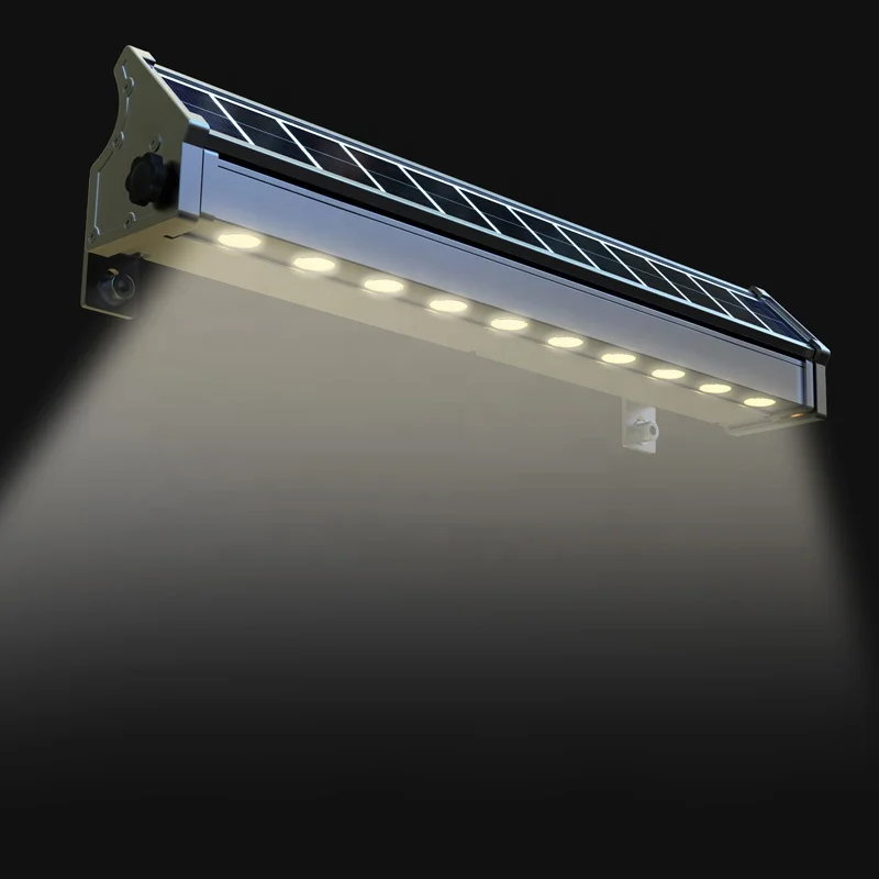 

Outdoor 7.5W IP65 Waterproof Aluminum Exterior Linear Wall Washer Solar Lamp LED for Fence Bridge Building Solar Wall Washer