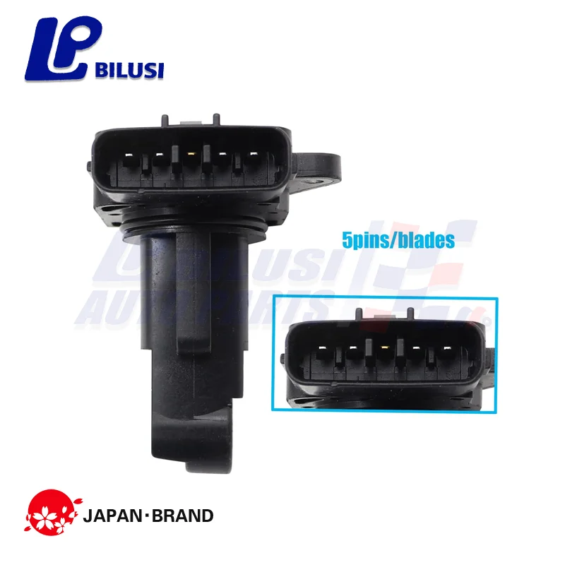 Bilusi Mass Air Flow Sensor 22204-22010 Toyota 02-06 Camry 03-08 Corolla 01-10 Highlander 00-07 4Runner 99-10 Tacoma 01-05 RAV4