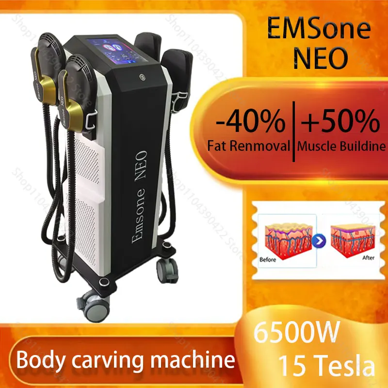 2025 EMSone NEO Weight Loss and Slimming Shaping Machine 200Hz 6500W RF Electromagnetic Muscle Massage Relaxer EMS Beauty Device