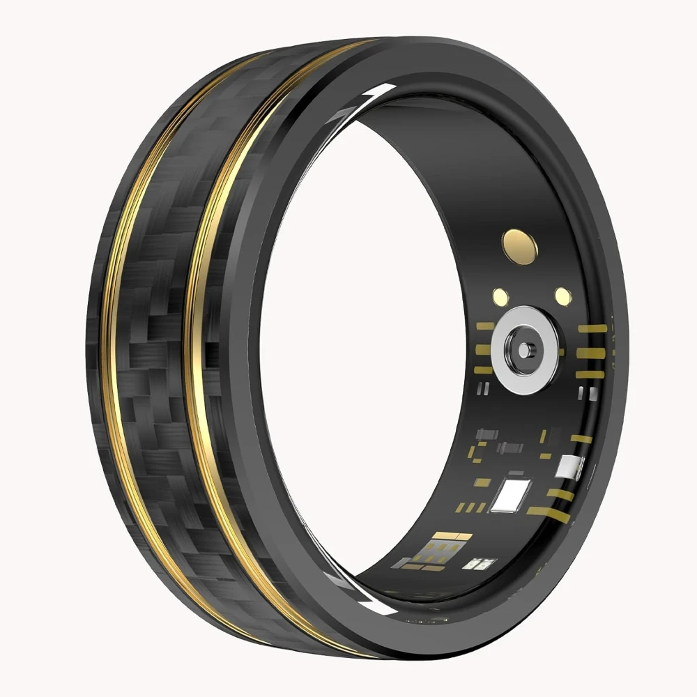 Smart Rings Health Tracker Heart Rate Blood Pressure Bloodes Oxygen Sleep Monitoring Exercise Family and Friends Share Ring