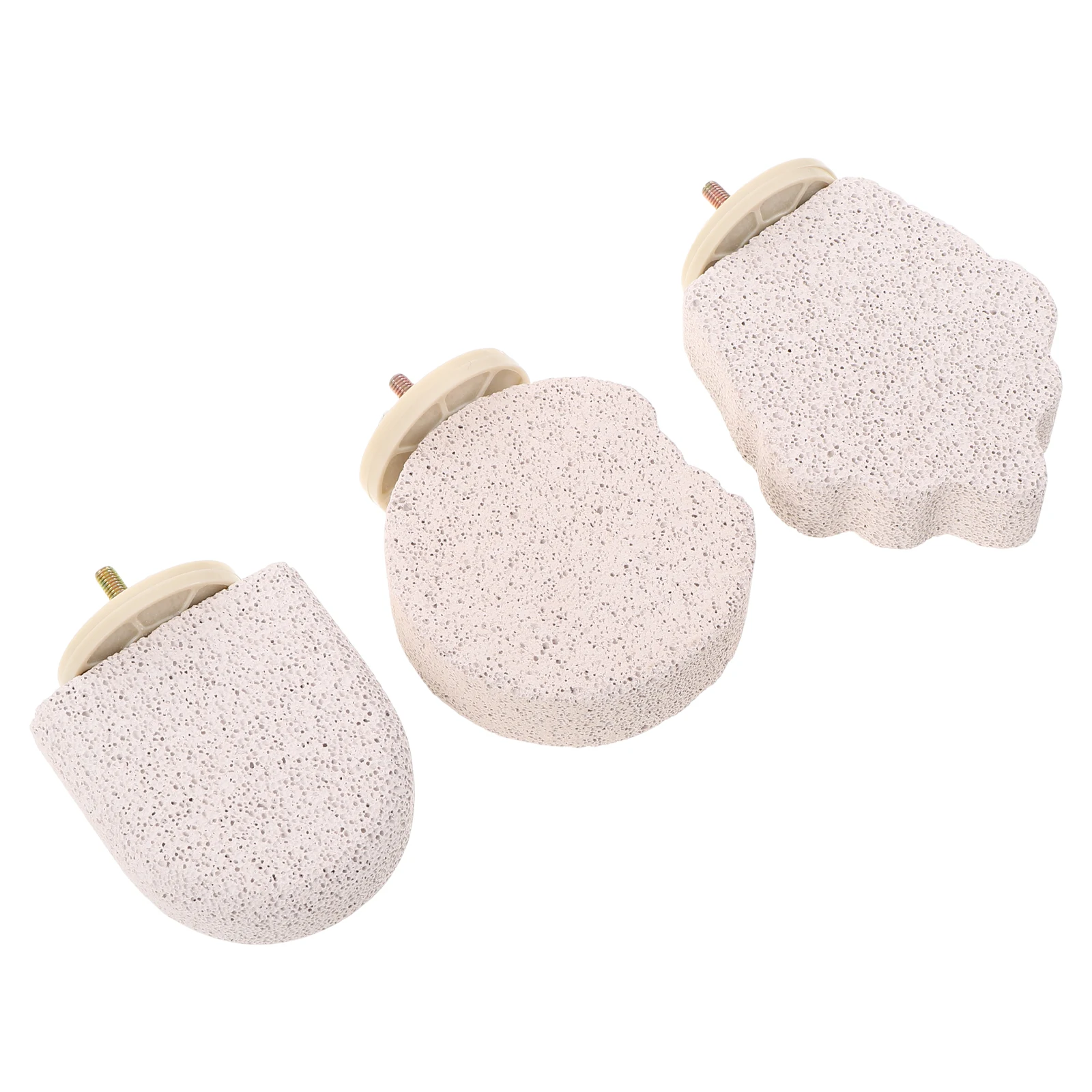 

3pcs Bird Perch Stands Beak Grinding Stone Parrot Calcium Perch Foot Claws Trimmer Parakeet Platform Parrot Chewing