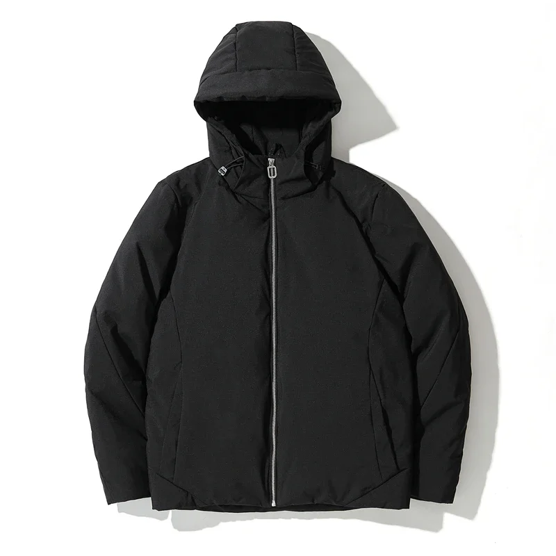 

Осень и зима новая мужская уличная модная и удобная высококачественная универсальная модная толстая и теплая мужская куртка с капюшоном