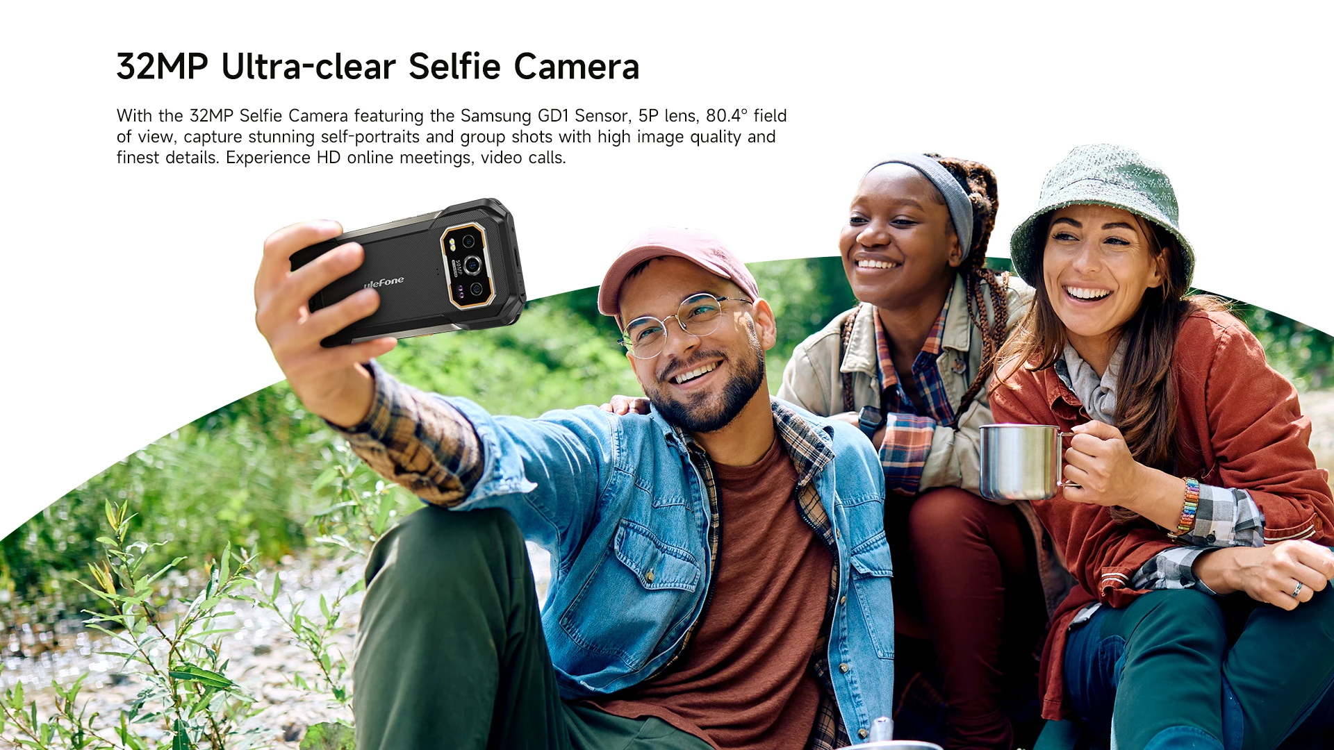Ulefone Armor 27 Pro 5G Rugged Phone 10600mAh Smartphone Android 14 50MP Main Camera Up to 24GB+256GB NFC Mobile Phone