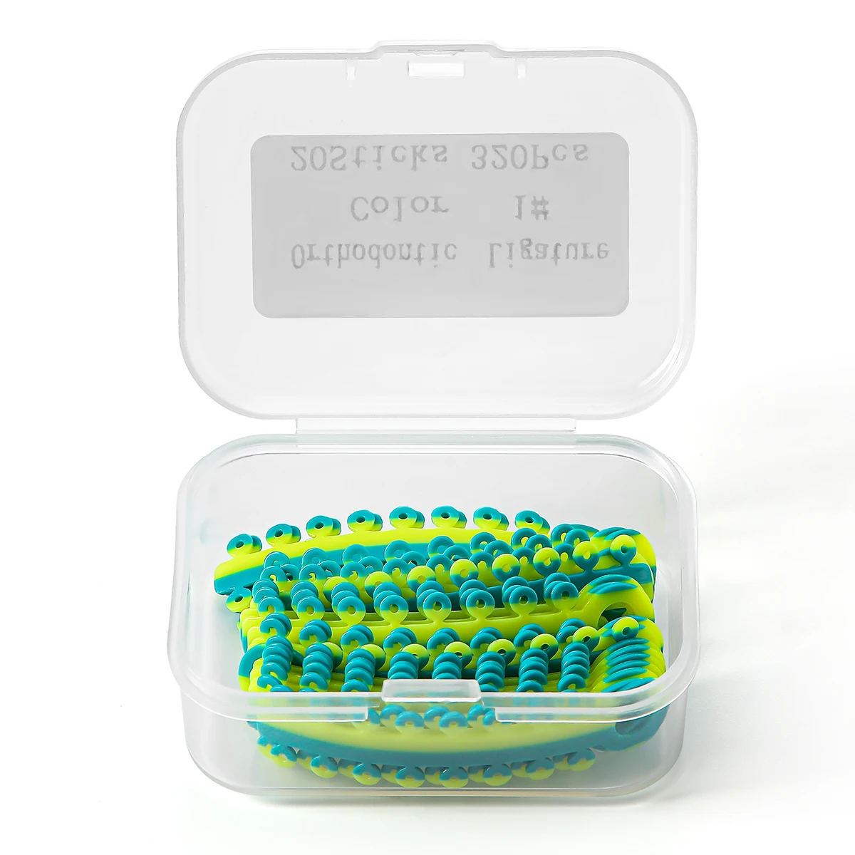 AZDENT 320 Binder/Box Dental Kieferorthopädische elastische Ligaturbänder Ligationsring 16 Farben Zahnmedizinbedarf – Detail 8
