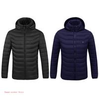 Electric Heating Jackets Windproof Cotton Clothes Warm Heated Vests Coat Outdoor Heated Jackets for Men and Women