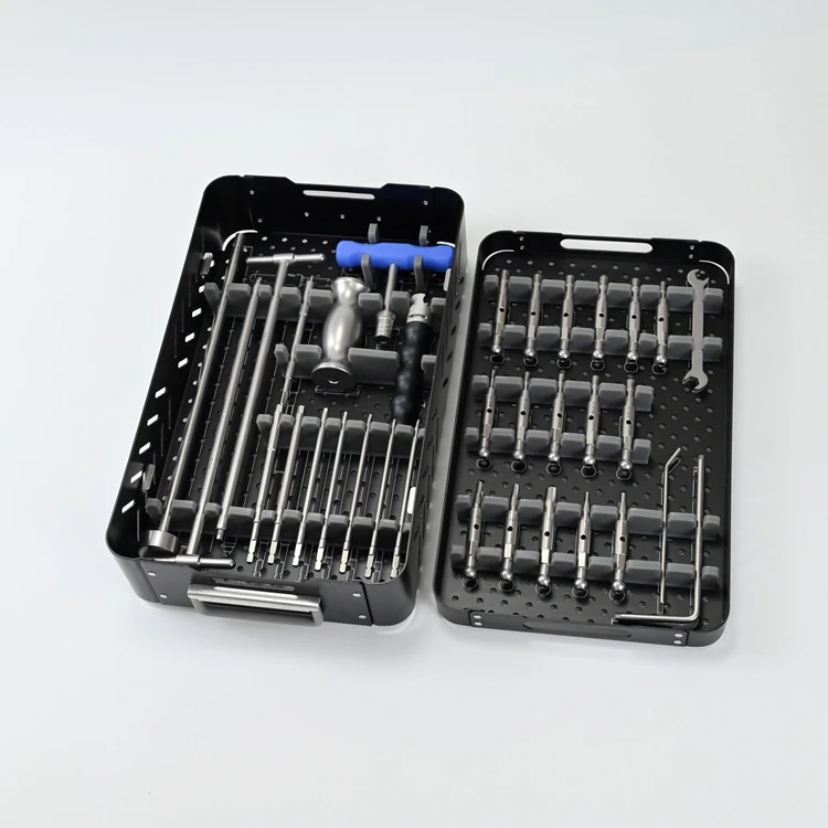 

Best Quality Surgical Instrument Stainless Steel Surgical Instrument Set Spine System Plif Peek Cage Instrument Set