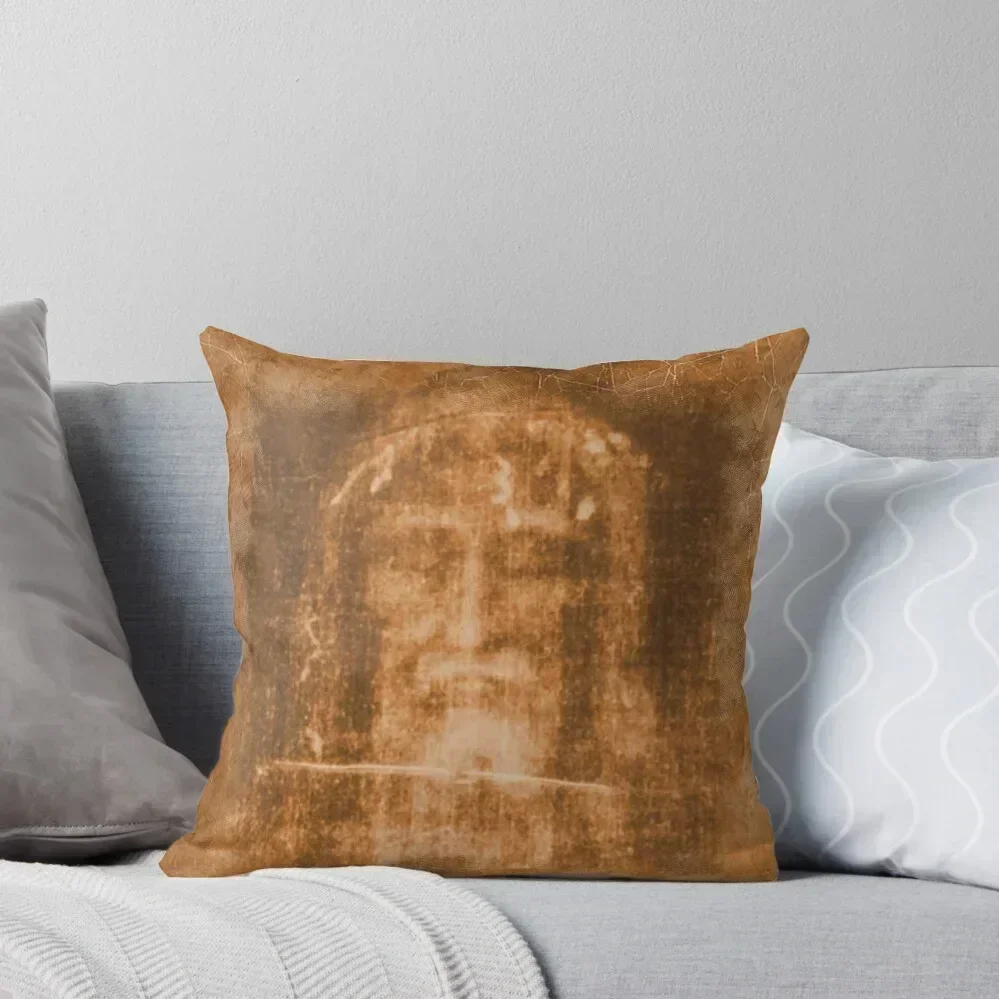 

The Shroud of Turin Holy Face Crucifix Cross Jesus Passion 101 OA Throw Pillow Sofa Cushion Cover Christmas Pillowcase pillow