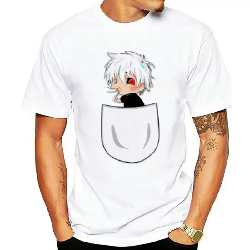 tokyo ghoul Kaneki Ken t shirt harajuku hip top t-shirt funny clothing tee men for streetwear male tshirt hop