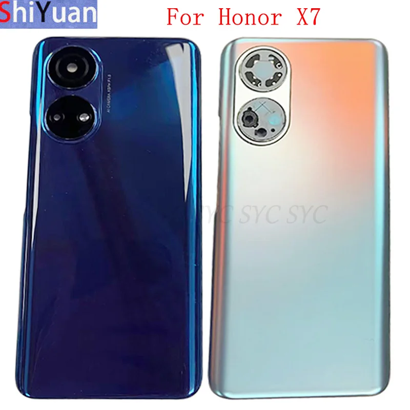 

Battery Cover Rear Door Housing Case For Honor X7 Back Cover with Logo Replacement Parts