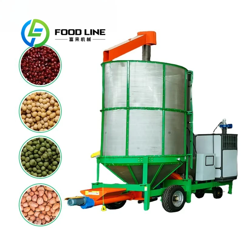 Industrial Grain Drying Machine Constant Control System Uniform Dehydration For Farm Crops And Bulk Grain Storage Preparation