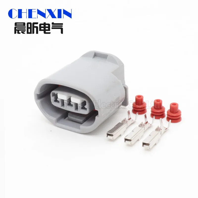 90980-11348 90980-11349 6188-0282 6189-0442 6189-0443 3 Pin Way Car Electrical Connector with Wires Auto Generator Sealed Socket
